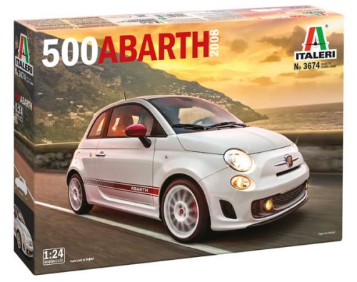 Go to product Italeri 3674 - 1:24 Abarth 500 2008