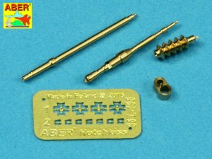 Aber 35L-195 - 1:35 8mm Hotchkiss Mle 1914 metal gun barrel for Renault FT-17 / St.Chamond tanks
