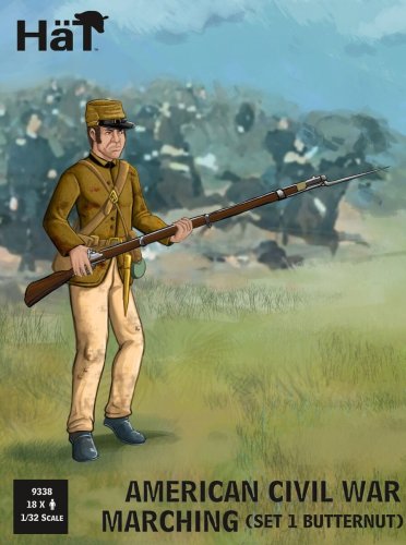 Go to product Hat 9338 - 1:32 American Civil War Marching Set 1 Butternut