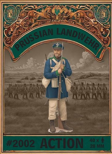 Go to product Hat 2002 - 28 mm - Prussian Landwehr Action