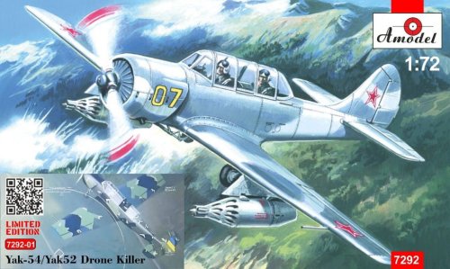 Go to product Amodel 7292-01 - 1:72 Yak-54 / 52 Drone Killer