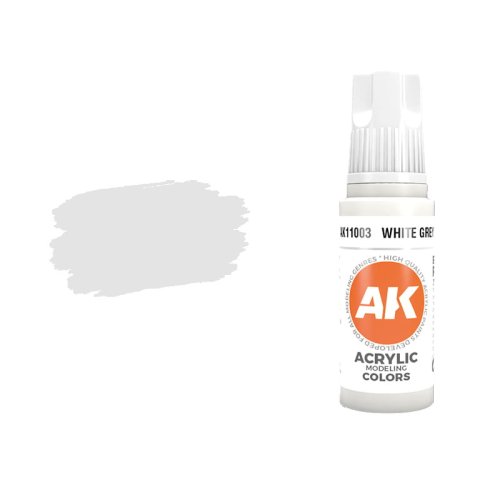 Go to product AK INTERACTIVE 11003 - Acrylic paint White Grey 17ml