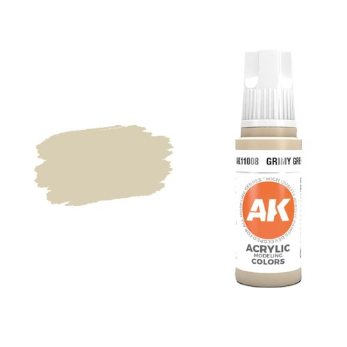 Go to product AK INTERACTIVE 11008 - Acrylic paint Grimy Grey 17ml