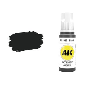 AK INTERACTIVE 11029 - Acrylic paint Black 17ml