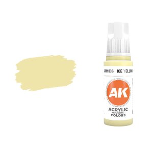 AK INTERACTIVE 11036 - Acrylic paint Ice Yellow 17ml