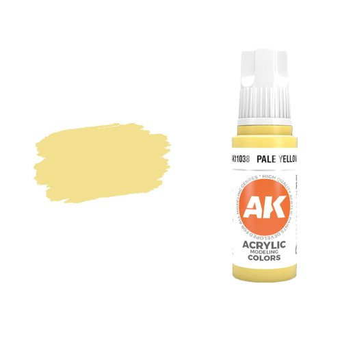 Go to product AK INTERACTIVE 11038 - Acrylic paint Pale Yellow 17ml