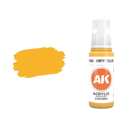 Go to product AK INTERACTIVE 11043 - Acrylic paint Dirty Yellow 17ml