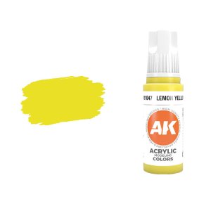 AK INTERACTIVE 11047 - Acrylic paint Lemon Yellow 17ml