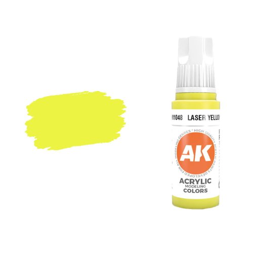 Go to product AK INTERACTIVE 11048 - Acrylic paint Laser Yellow 17ml