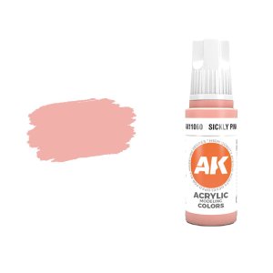 AK INTERACTIVE 11060 - Acrylic paint Sickly Pink 17ml