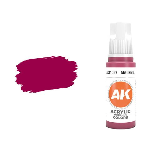 Go to product AK INTERACTIVE 11067 - Acrylic paint Magenta 17ml