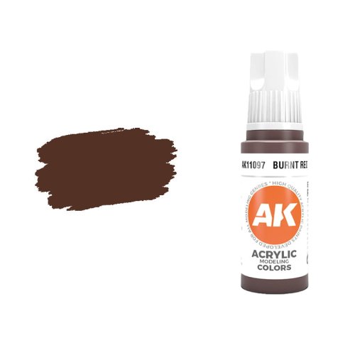 Go to product AK INTERACTIVE 11097 - Acrylic paint Burnt Red 17ml