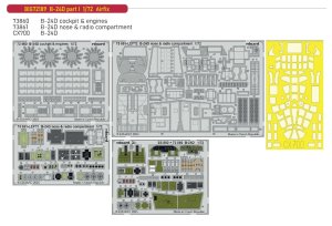 Eduard BIG72189 - 1:72 B-24D part I 1/72