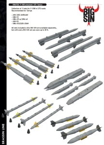 Eduard SIN67234 - 1:72 F-35B armament