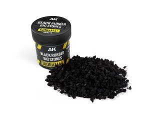 AK Interactive 8315 - Black Rubber Big Stones 100 ml