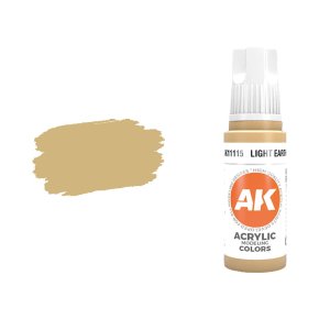 AK INTERACTIVE 11115 - Acrylic paint Light Earth 17ml