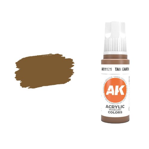 Go to product AK INTERACTIVE 11121 - Acrylic paint Tan Earth 17ml