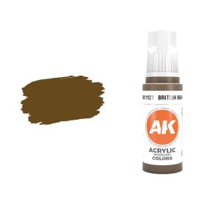 AK INTERACTIVE 11127 - Acrylic paint British Khaki 17ml