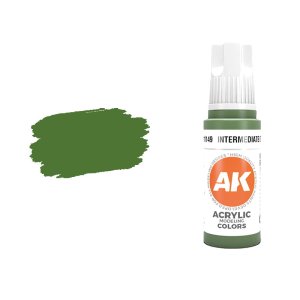 AK INTERACTIVE 11149 - Acrylic paint Intermediate Green 17ml