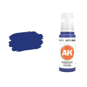 AK INTERACTIVE 11179 - Acrylic paint Ultramarine 17ml
