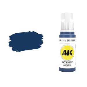 AK INTERACTIVE 11182 - Acrylic paint Deep Blue 17ml