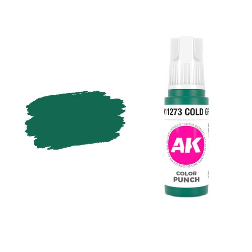 Go to product AK Interactive 11273 - Cold Green Color Punch 17 ml