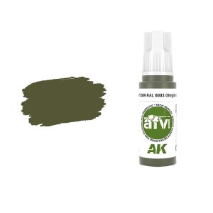 AK INTERACTIVE 11309 - Acrylic paint RAL 6003 Olivgrün Opt.1  17ml