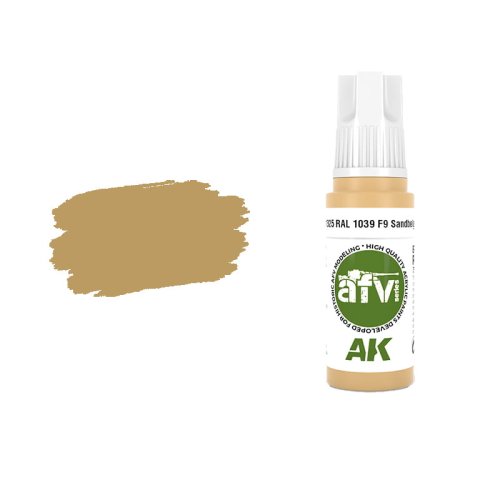 Go to product AK INTERACTIVE 11325 - Acrylic paint RAL 1039 F9 Sandbeige 17ml