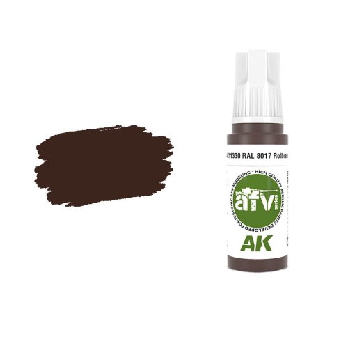 Go to product AK INTERACTIVE 11330 - Acrylic paint RAL 8017 Rotbraun 17ml