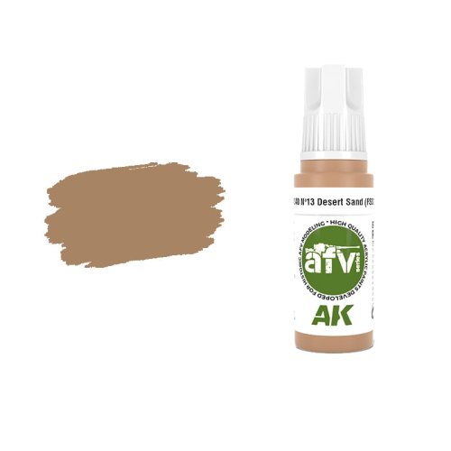 Go to product AK INTERACTIVE 11340 - Acrylic paint Nº13 Desert Sand FS30279 17ml