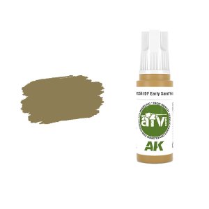 AK INTERACTIVE 11354 - Acrylic paint IDF Early Sand Yellow 17ml