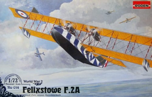Go to product RODEN 014 - 1:72 Felixstowe F.2A
