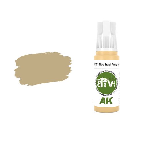 Go to product AK INTERACTIVE 11361 - Acrylic paint New Iraqi Army Sand 17ml