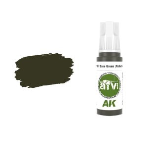 AK INTERACTIVE 11367 - Acrylic paint Base Green Protective 17ml