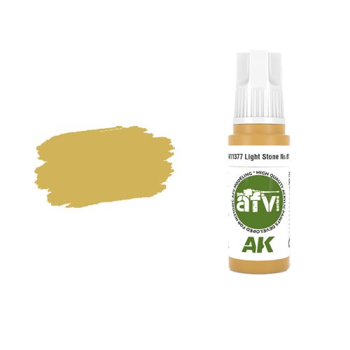 Go to product AK INTERACTIVE 11377 - Acrylic paint Light Stone No.61 17ml