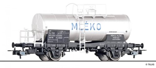 Go to product Tillig 77070 H0 - Uh milk tank wagon ČSD, CSD, ep.IV