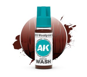 AK Interactive 19318 - Woodgrain acrylic wash 18 ml