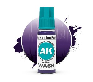 AK Interactive 19309 - Invocation Purple acrylic wash 18 ml