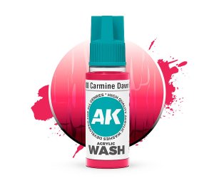 AK Interactive 19308 - Carmine Dawn acrylic wash 18 ml