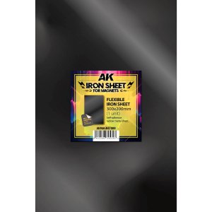 AK Interactive MAGNET000 - Iron Sheet For Magnets 300 X 200 mm