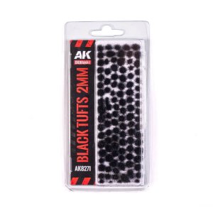 AK Interactive 8271 - Fantasy Tufts 2 mm black