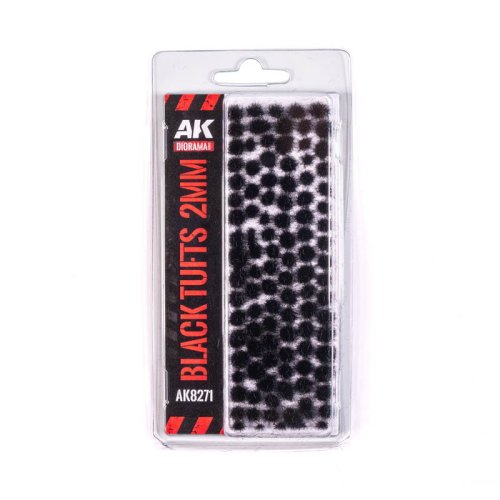 Go to product AK Interactive 8271 - Fantasy Tufts 2 mm black