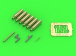 MASTER AM-48-137 - 1:48 Curtiss P-40 E-N fairings with blast tubes for, gunsight and Pitot tube