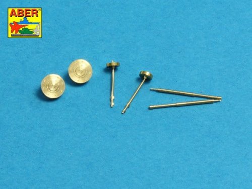 Go to product Aber 35L-223 - 1:35 2 metal gun barrels for Soviet DT tank variant MG