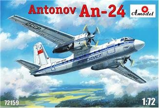 Go to product AMODEL 72159 - 1:72 Antonov An-24