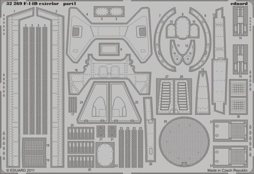 Go to product EDUARD 32269 - 1:32 F-14D exterior