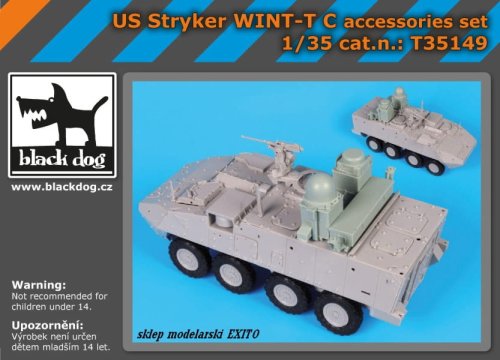 Go to product BLACK DOG T35149 - 1:35 US Stryker WINT-T C accessories set