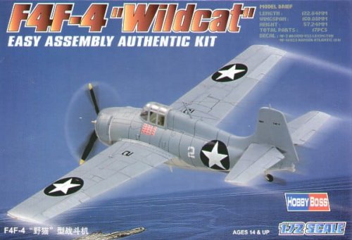 Go to product HOBBY BOSS 80220 - 1:72 F4F-4 Wildcat