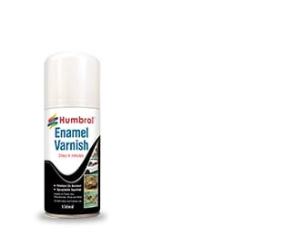 Go to product HUMBROL 135 -Enamel satin varnish 150ml - spray