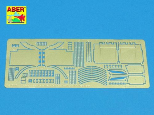 Go to product ABER 35A042 - 1:35 Front and back fenders for King Tiger , Jagdtiger